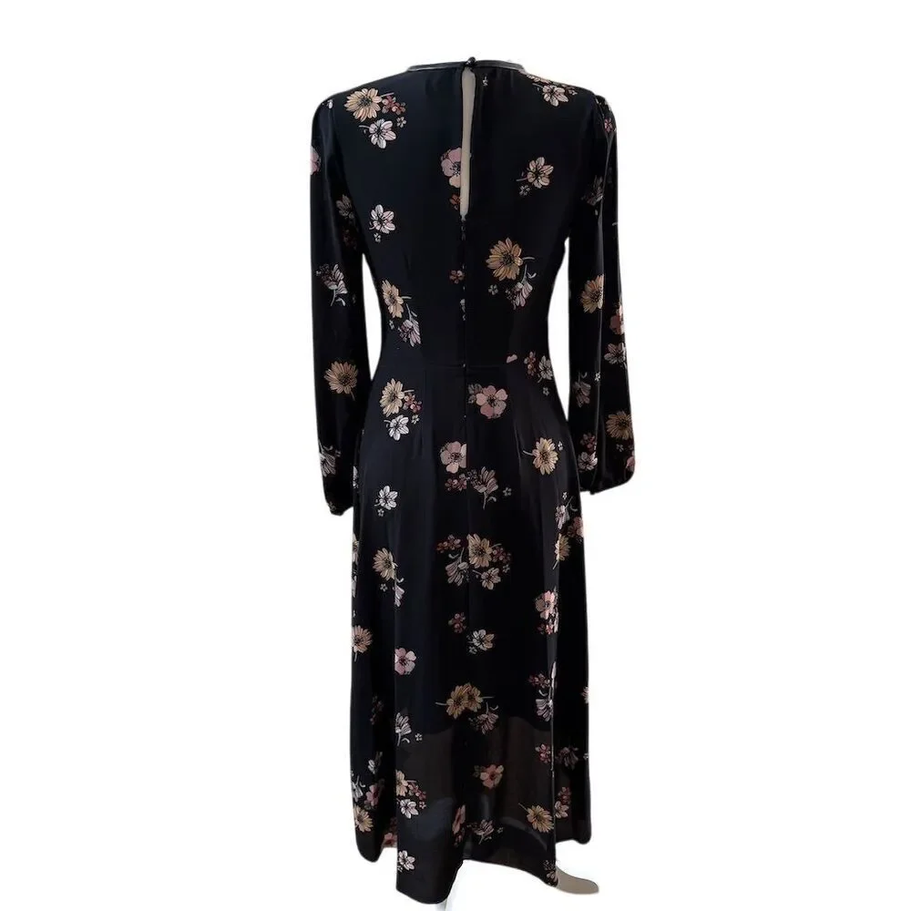 Who What Wear Floral High-Low Dress Women's XS - Picture 3 of 12